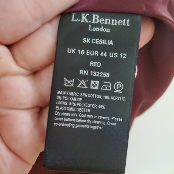 🌹NEW- Cesilia Tweed Pleated Peplum Jacket & Skirt - Picture 15 of 15